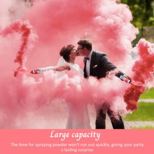 Workkeep Gender Reveal Fire Extinguisher Color Blasters: 2 Pcs Pink Blaster Only for Baby Girl with Pink Smoke Suitable for Gender Reveal Party (Pink)