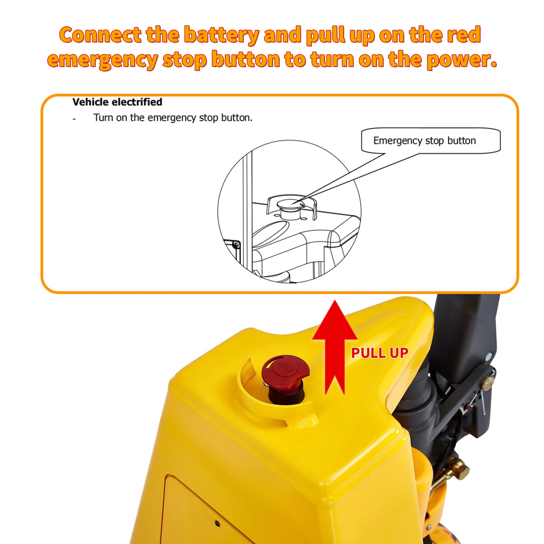 Aequanta 2-Pieces Electric Pallet Jack 3300lbs Capacity Economy Pallet Jack Lithium Battery Mini Type Jack 48" x27" Fork