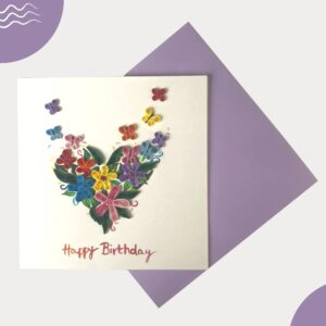 Quilling Card 3D Greeting Cards, handmade Quilling Cards birthday card, handcrafted cards for all occasions, Heart