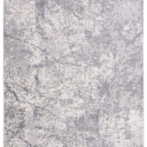 SAFAVIEH Eternal Collection Area Rug - 8' x 10', Light Grey & Grey, Modern Abstract Design, Non-Shedding & Easy Care, Ideal for High Traffic Areas in Living Room, Bedroom (ETL230H)