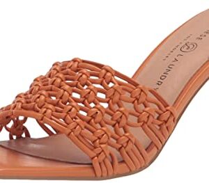 Chinese Laundry Women's Yazzie Heeled Sandal, Orange, 8