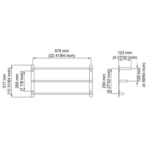 304 Stainless Steel Towel Rack 3-Layer Towel Bar Kitchen Hardware Pendant Bath Towel Rack Drawing Bathroom Towel Hanging Rack Wall Mounted Towel Rack Shower Tidy Hanging Shelf Organizer Bar