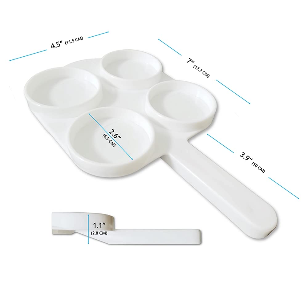 Acopelo Milk Sampling Tray, Milk Sampling Collection Tray, Mastitis Detection Board, Animal Husbandry Supplies-1 Pack