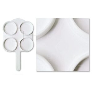 Acopelo Milk Sampling Tray, Milk Sampling Collection Tray, Mastitis Detection Board, Animal Husbandry Supplies-1 Pack