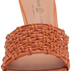 Chinese Laundry Women's Yazzie Heeled Sandal, Orange, 8