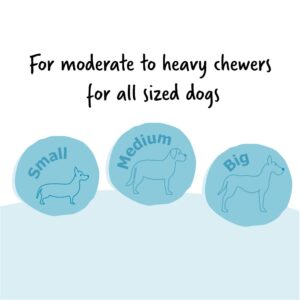 Ultra Chewy Pawsible Chewy Curls - Plant-Based Dog Treats Made in USA, Bacon and Cheese Flavor - Healthy, Wholesome Reward, Easy to Digest Rawhide Free Snack - 7 Count