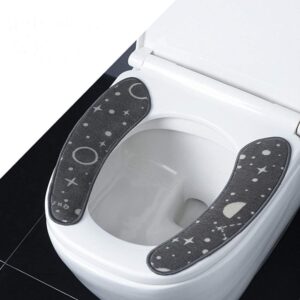 xiaozhenjida Toilet Seat Cushion The Starry Sky Toilet Cover Seat Pad Washable Toilet seat Cushion for Family