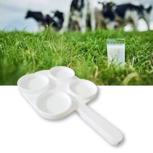 Acopelo Milk Sampling Tray, Milk Sampling Collection Tray, Mastitis Detection Board, Animal Husbandry Supplies-1 Pack