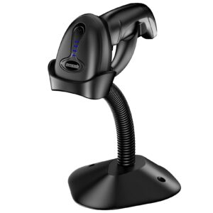 Alacrity Goose Neck Barcode Scanner Stand Hands Free Adjustable Barcode Scanner Holder for Desk Support