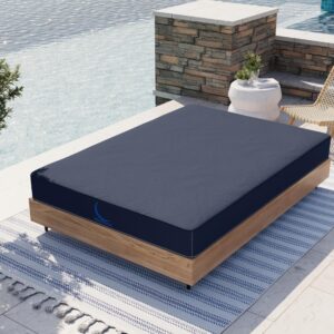 Mielmooncare 7-Inch Waterproof No-Springs Bed Mattress Eco-Barrier,Clean&Body,Supportive Spinal,Indoor-Outdoor Friendly,Flippable,One Breeze Comfort (7 ", King 76"x80")