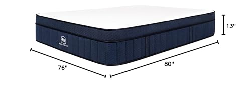 Brooklyn Bedding 13" Aurora Luxe Cooling Mattress, King Medium