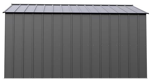 Arrow Classic Metal Shed, 14 x 12, Charcoal