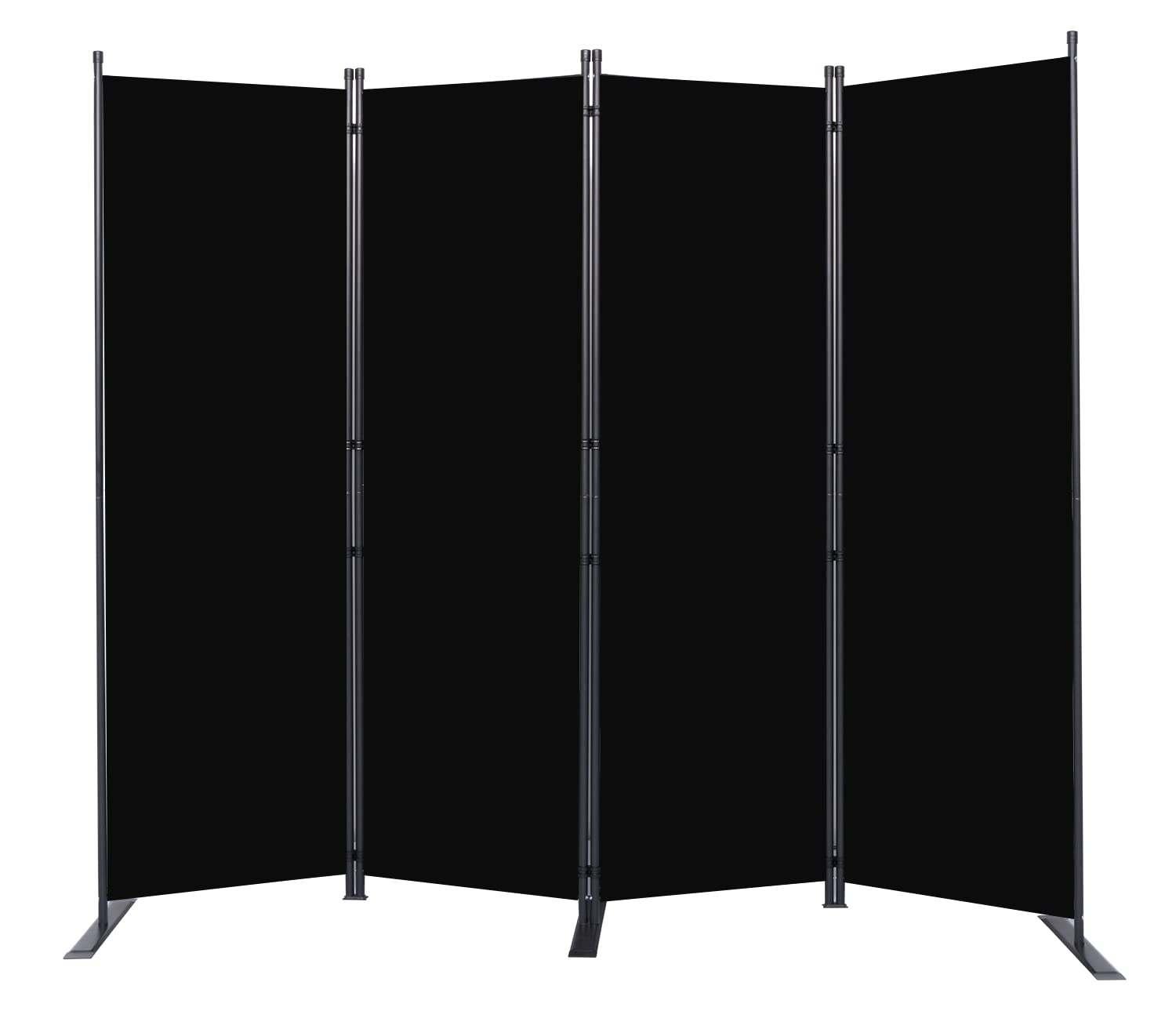 Room Divider 6FT Portable Room Dividers and Folding Privacy Screens, 88'' W Fabric Divider for Room Separation, 4 Panel Partition Room Dividers Freestanding Wall Divider Screen for Dorm Studio Office