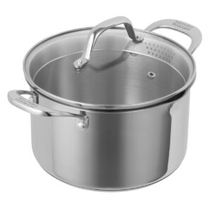 KUHN RIKON Allround Plus Stainless Steel Cooking Pot 3.7 L Diameter 20 cm