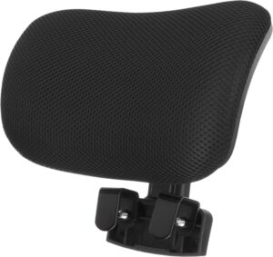 tofficu office chair headrest attachment universal, adjustable headrest for office chair, computer chair head pillow for desk chair, computer chair, 2.6cm fixing clip for backrest thickness 2-2.4cm