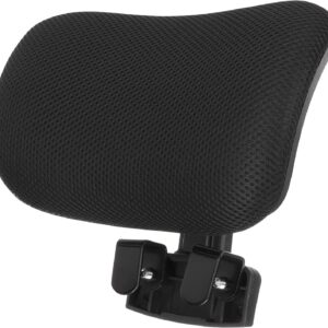 Tofficu Office Chair Headrest Attachment Universal, Adjustable Headrest for Office Chair, Computer Chair Head Pillow for Desk Chair, Computer Chair, 2.6cm Fixing Clip for Backrest Thickness 2-2.4cm