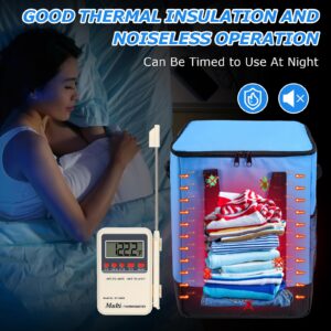 New Generation, Bed Bug Heater with Thermometer and Timer, Non-Chemical, Human and Pets Friendly, Widely Used for Household, RV, Travel