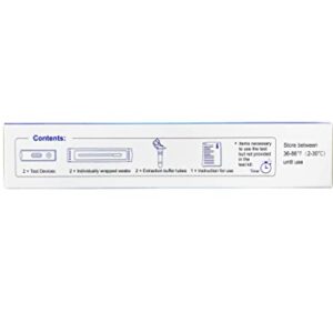 FaStep Rapid 15 Minutes COVID-19 Antigen Home Test (1 Pack, 2 Tests Total)