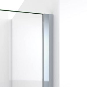 DreamLine Linea 30 in. W x 72 in. H Frameless Shower Screen in Chrome