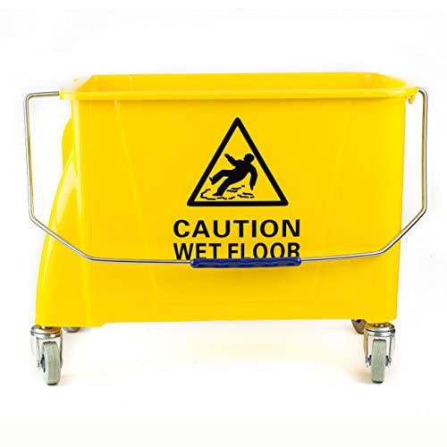 RK Safety RKMB Commercial Mop Bucket Combo-24QT -Yellow