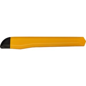 MotoProducts Yellow Retractable Utility Knife Manual Lock 2 Small 5 inch 1 Big 6 inch Box Cutter w/Snap Off Blade