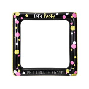 jinyongxing inflatable selfie photo frame photo props photo booth birthday decoration party props ideal for bridal shower baby shower wedding favors