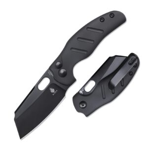 kizer c01c(mini) sheepdog pocket knife 2.6 inches 154cm steel aluminum handle folding knife hunting camping knife v3488bc2