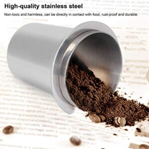 51mm Coffee Dosing Cup, Stainless Steel Dosing Cup, Coffee Machine Handle Dosing Cup, Coffee Machine Tools, Fits 51mm Portafilters