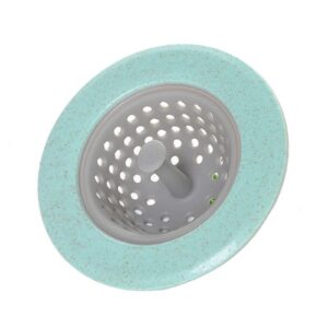 bienka shower drain kit silicone bathroom sink drains bathtub plugs strainers sewer hair filter bath drain stopper sink floor drain kitchen accessories (color : green)