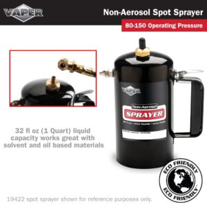 Vaper 19422 Spot Spray Non-Aerosol Sprayer - Black