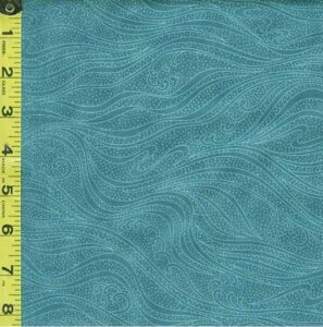 tonal blender fabric - kona bay - in the beginning - color wave movement - by the half yard (ocean - 16)