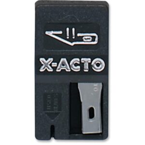 X-Acto® Knife Blades, No. 11 Blade With Safety Dispenser, Pack Of 15 & X-Acto X3000 Knife with Cap, Black (X3730Q)