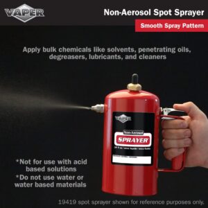 Vaper 19422 Spot Spray Non-Aerosol Sprayer - Black