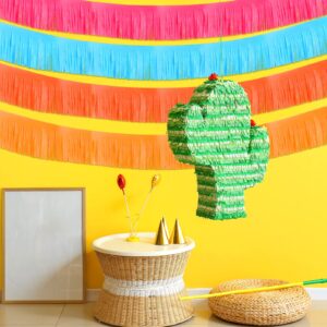 Taiyin 12 Pcs Mexican Fringe Garland Mexican Party Pastel Garland Mexican Party Decorations Cinco De Mayo Party Decorations for Mexican Theme Party Fiesta Party Cinco De Mayo Party