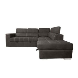 58943 Sectional, Grey