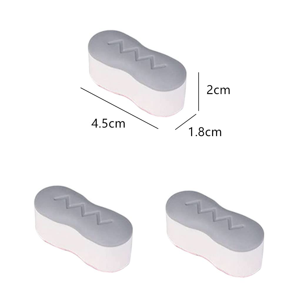 Bidet Toilet Seat Bumper 8 Pcs Bidet Attachment for Toilet，Universal Seat Bumper Kit Replacement Bumpers with Strong Adhesive， Reduce The Noise，Stop The Toilet from Sliding