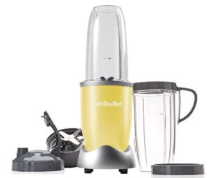 nutribullet pro 900 watt hi-speed blender/mixer twist and blend 9-piece set (yellow)