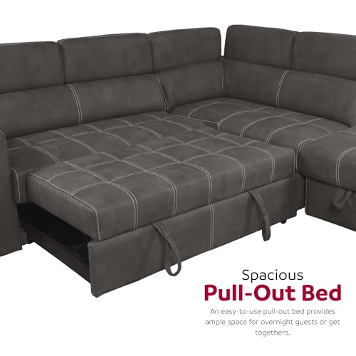 58943 Sectional, Grey