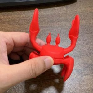 Crab Spoon Rest & Steam Releaser, Silicone Spoon Rest for Stove Top,Kitchen Gifts Utensil RED