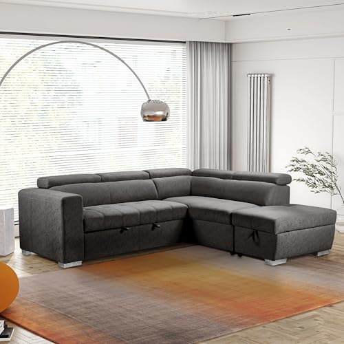 58943 Sectional, Grey