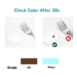 Stainless Steel Test Kit for Differentiating 316/304