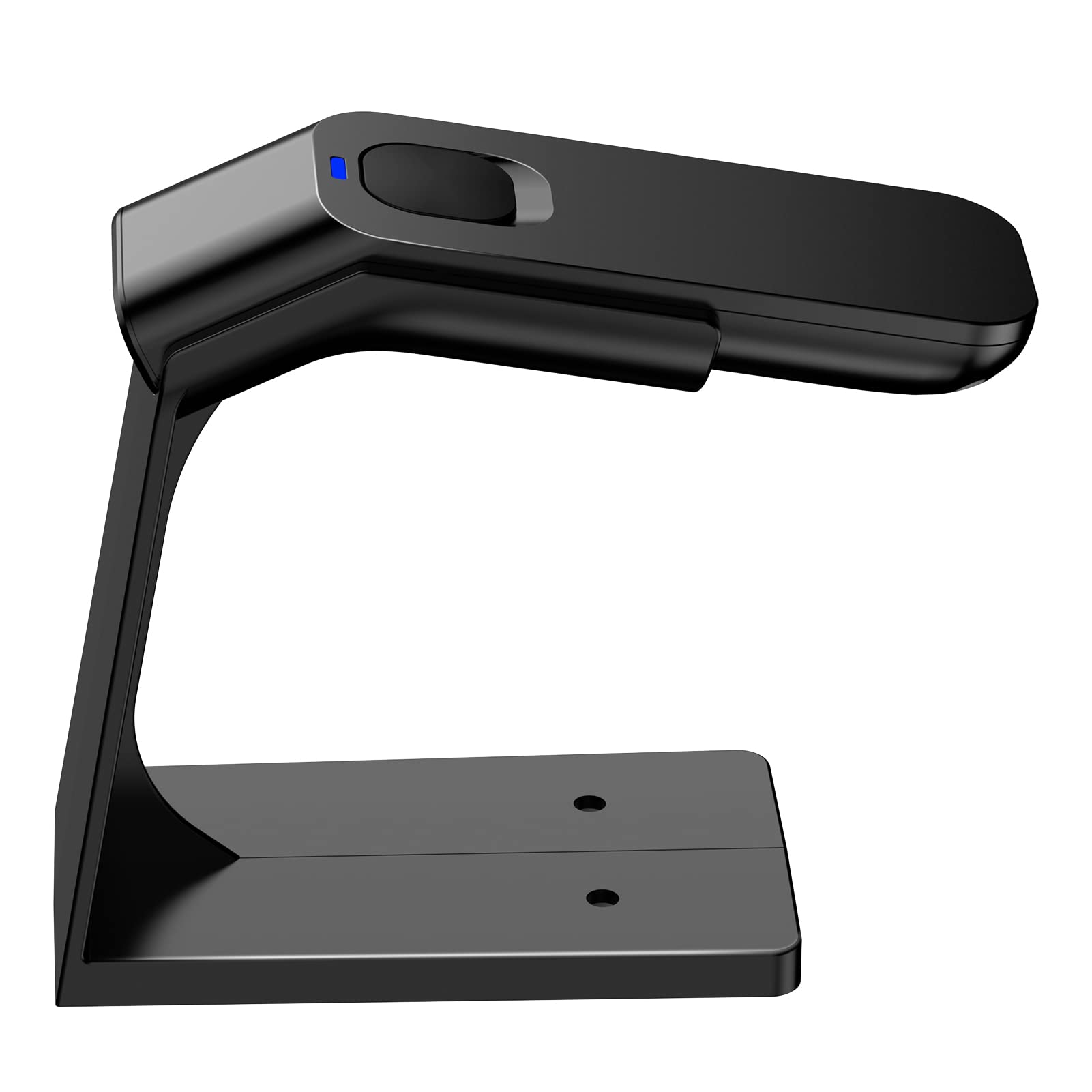 Alacrity 2D Barcode Scanner with Stand, 3 in 1 Bluetooth & 2.4GHz Wireless & USB Wired Bar Code Scanner, QR Code Scanner Support Windows/Mac/Linux for POS System Sensing, Store, Supermarket, Warehouse