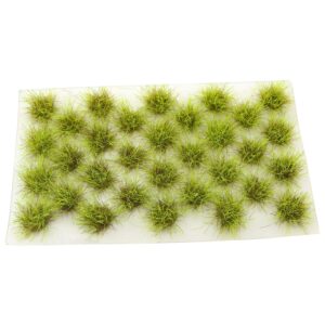 lq industrial static grass tuft model 8-9mm high grass tufts terrain model kit fake moss grass and tweezers for train landscape railway artificial grass modeling