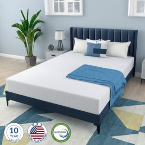 Full Mattress, 12 Inch Memory Foam Mattress, Green Tea Full Size Mattress in A Box, Medium Firm Mattress Full for Pressure Relieving, CertiPUR-US Certified