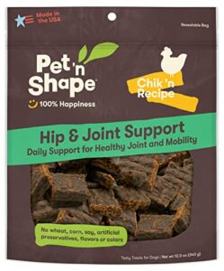 pet 'n shape functional treats, hip and joint support - chik 'n recipe