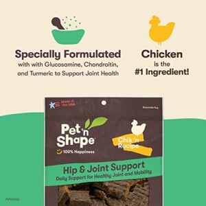 Pet 'n Shape Functional Treats, Hip and Joint Support - Chik 'n Recipe