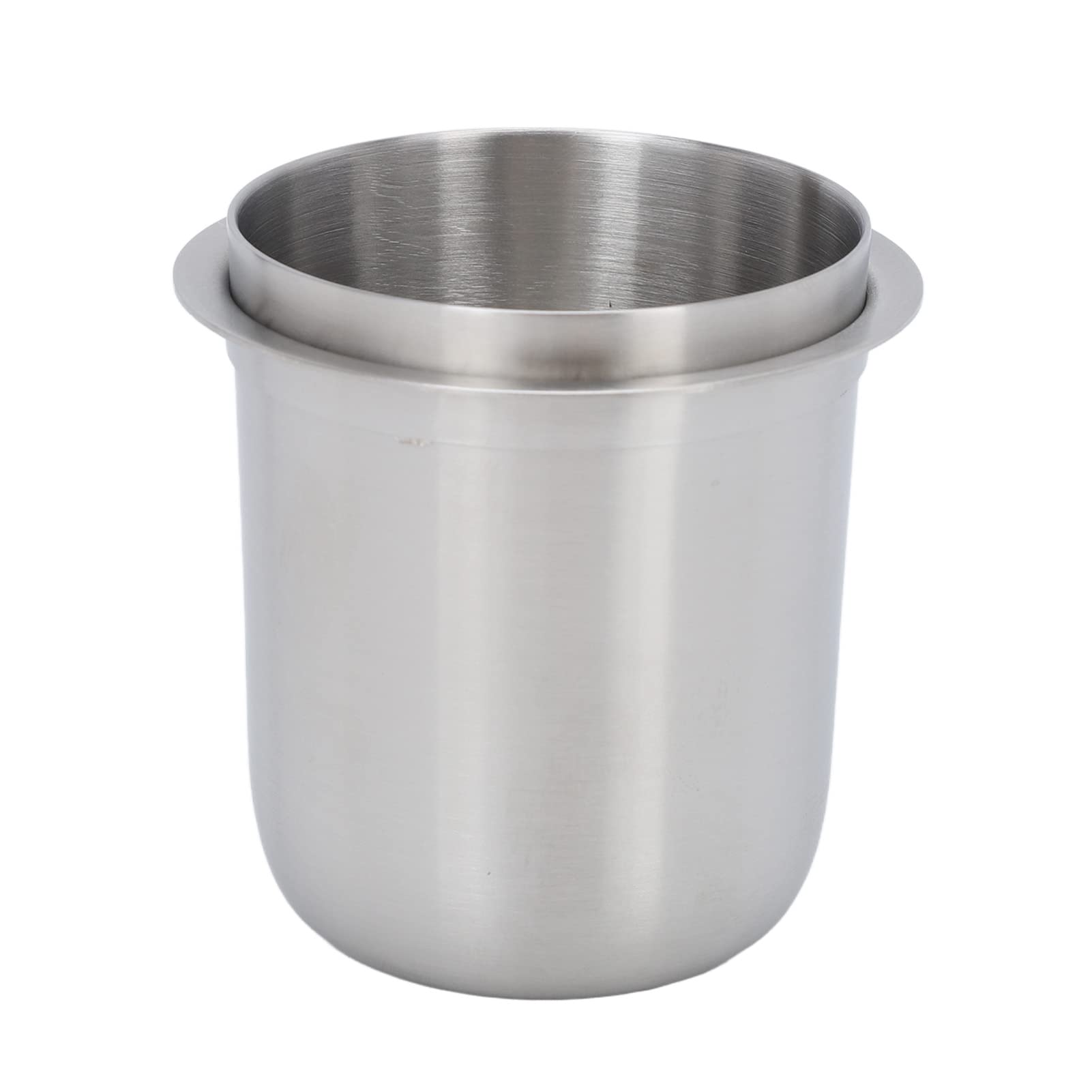 Stainless Steel Espresso Dosing Cup,Dosing Cup, 150ml 58mm Hands Free Universal Inverted Coffee Powder Cup, Espresso Machine Accessories, Coffee Making Tools, for Coffe Machine(2?Da??¨¦?), dosing