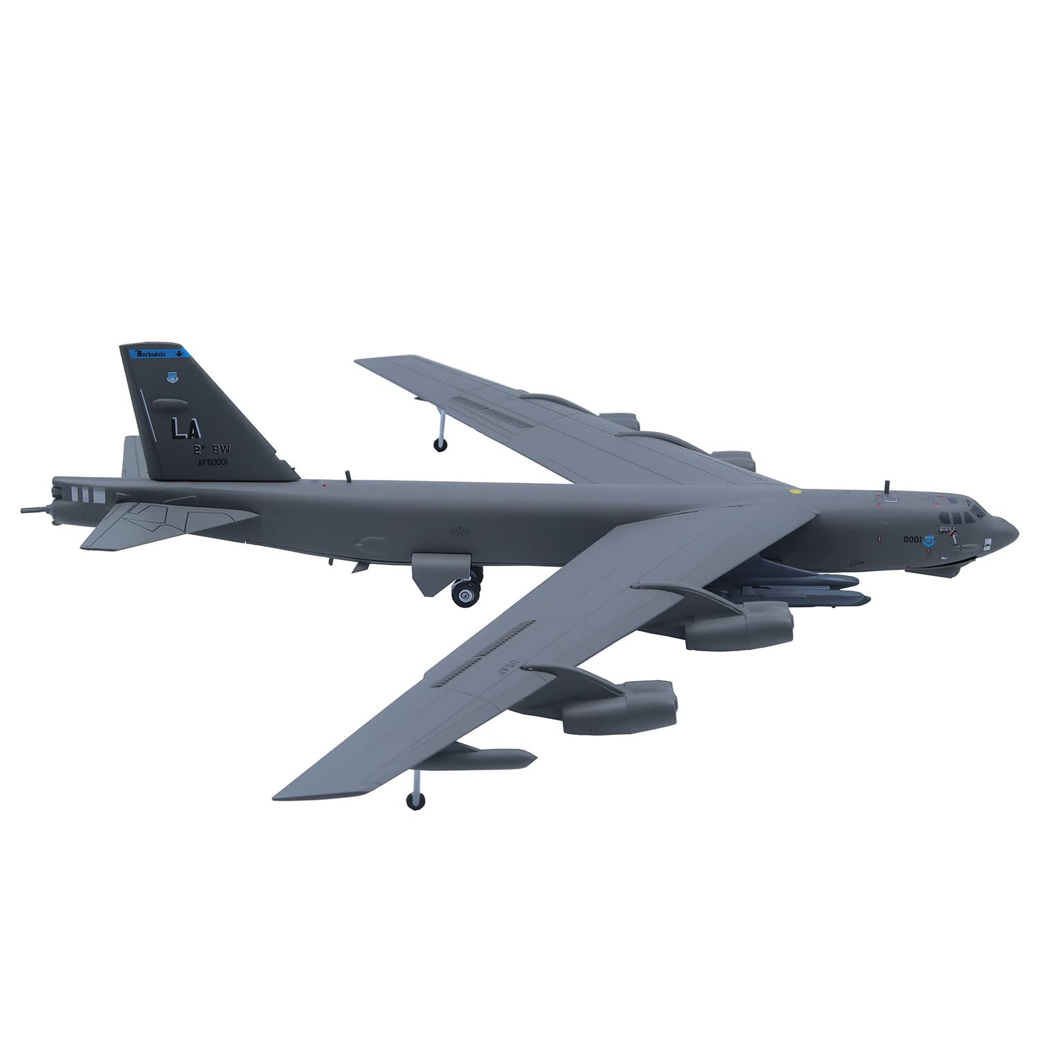 Udnorbay B-52H Long Range Jet-Powered Strategic Bomber Plane Fighter Model 1/200 Military Aircraft Die-cast Airplane Models