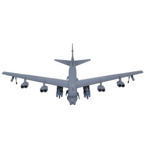 Udnorbay B-52H Long Range Jet-Powered Strategic Bomber Plane Fighter Model 1/200 Military Aircraft Die-cast Airplane Models