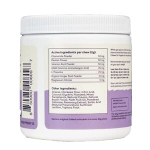 Pupford Calming Supplement for Puppies and Adult Dogs, Made in The USA, Vet Approved, No Artificial Flavors, String Cheese, Net Wt. 4.2 oz (120g)